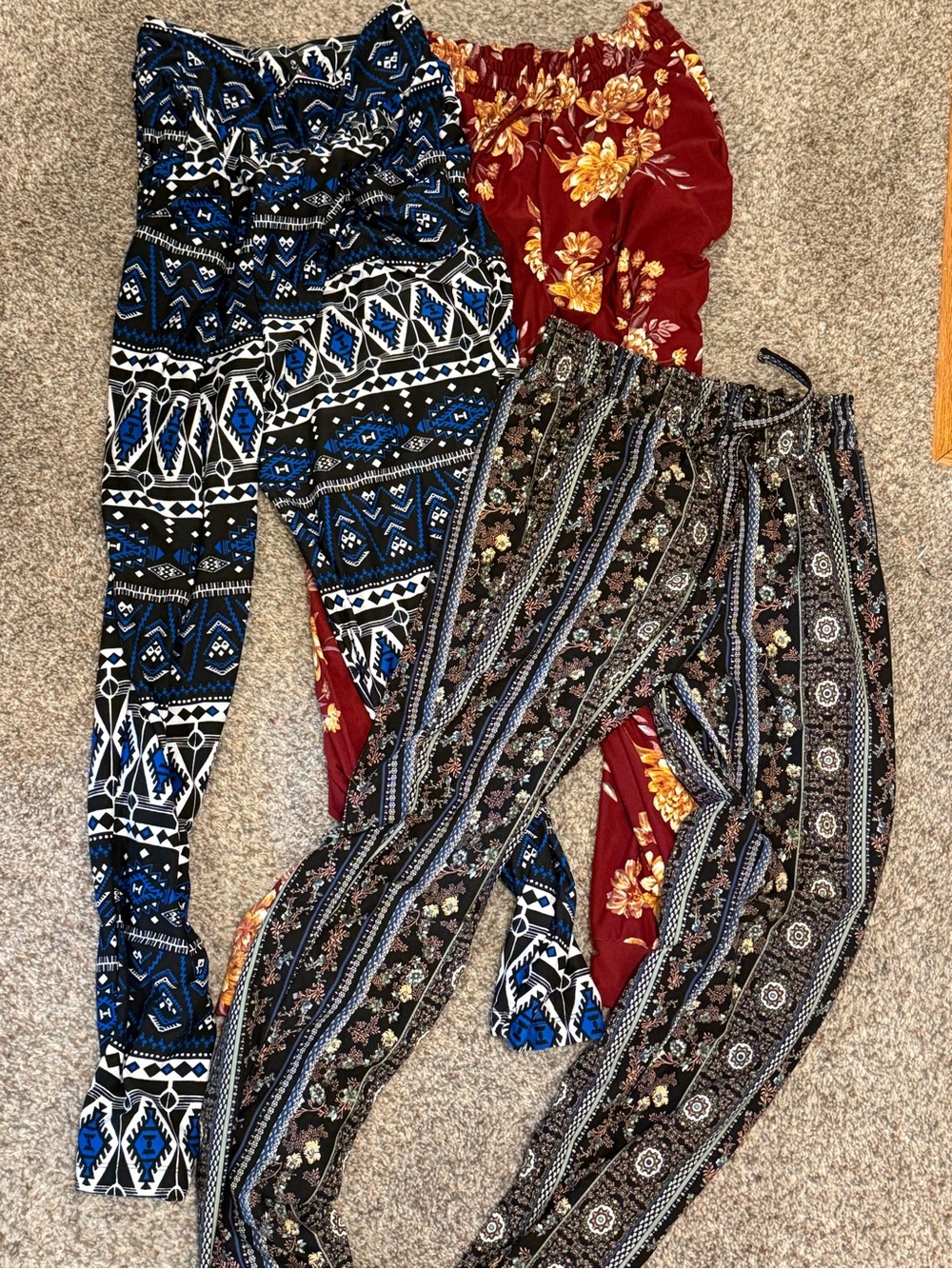 Bundle Women's Elastic lWaist Pants